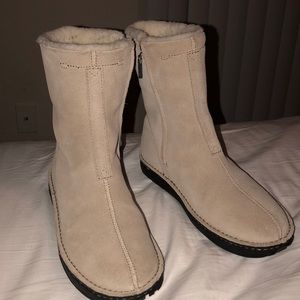 Polo Ralph Lauren Beige Sport Suede Booties